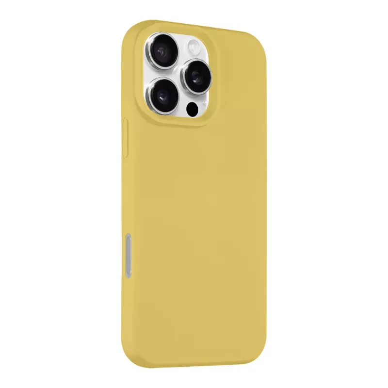 Tactical Back Cover MagForce Velvet Smoothie für iPhone 16 Pro Max - Bananengelb