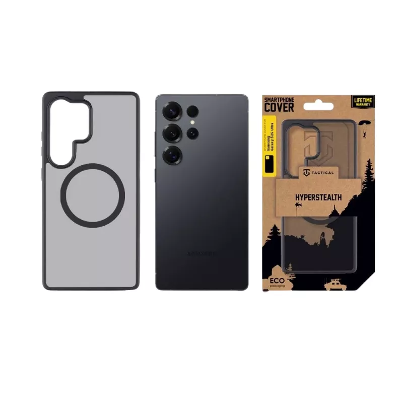 Taktische Rückseitenabdeckung MagForce Hyperstealth Galaxy S25 Ultra Asphalt