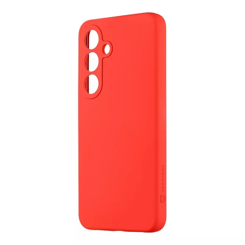 Tactical Back Cover Velvet Smoothie für Samsung Galaxy S25 - Chilli Red