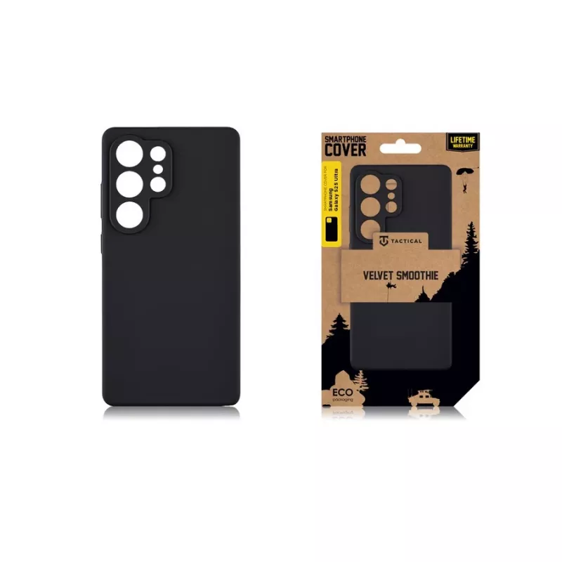Tactical Back Cover Velvet Smoothie für Samsung Galaxy S25 Ultra - Asphalt