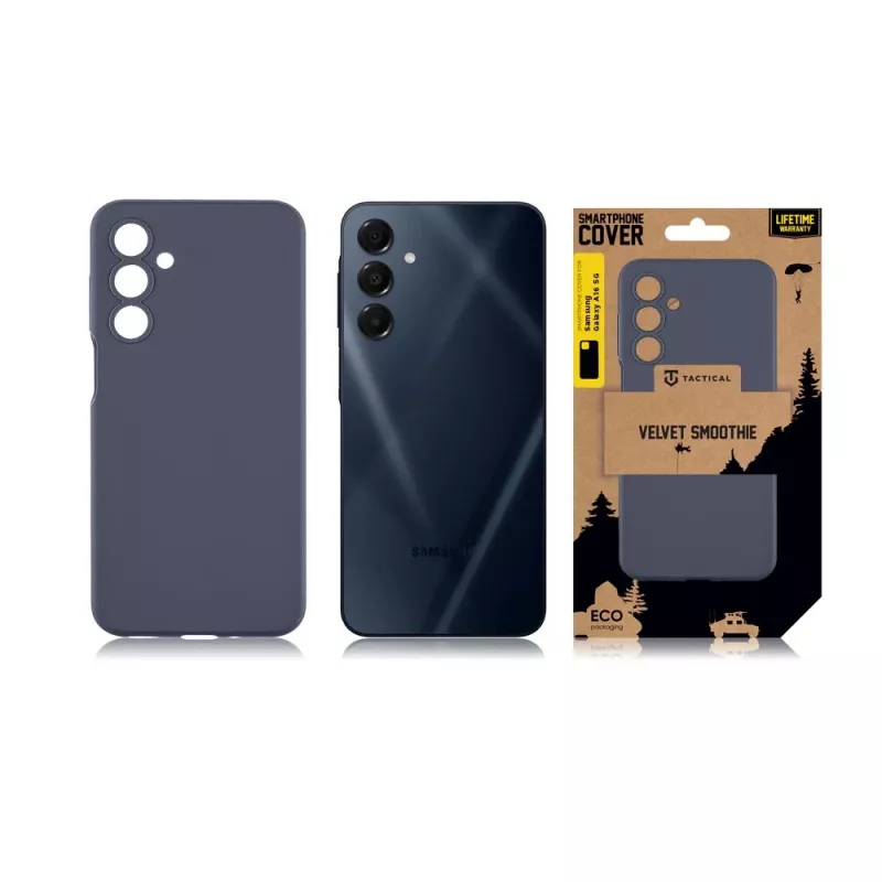 Tactical Back Cover Velvet Smoothie für Samsung Galaxy A16 4G/5G - Schwarz