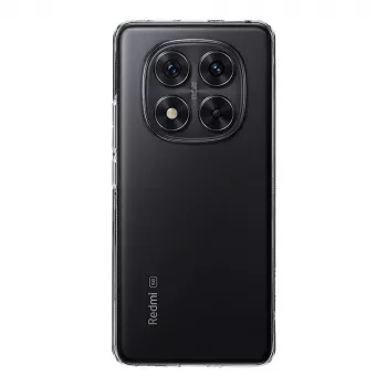 Tactical Back Cover TPU für Xiaomi Redmi Note 14 Pro 5G Transparent