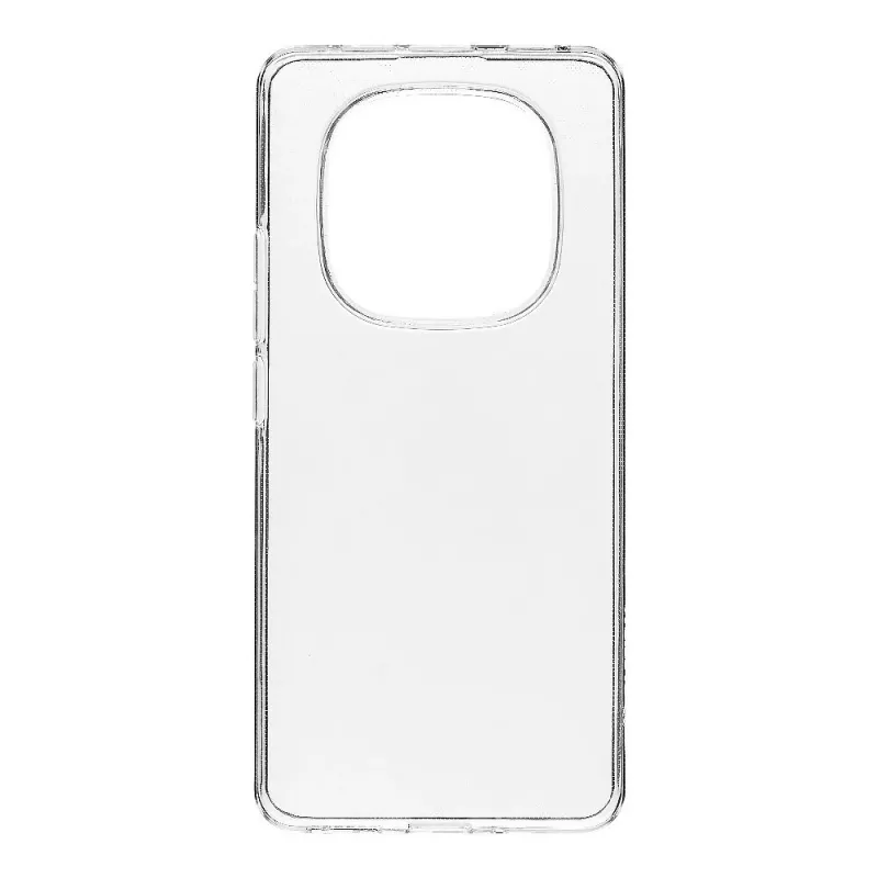 Tactical Back Cover TPU für Xiaomi Redmi Note 14 Pro 5G Transparent
