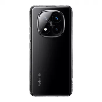 Tactical Back Cover TPU für Xiaomi Redmi Note 14 Pro+ 5G Transparent