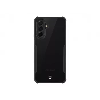 Tactical Quantum Stealth Back Cover für Samsung Galaxy A26 5G, Transparent/Schwarz