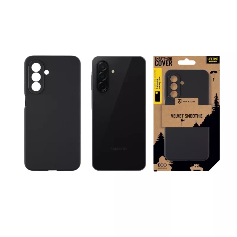 Tactical Back Cover Velvet Smoothie für Samsung Galaxy A26 5G - Asphalt