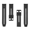 Taktisches Quick-Release-Silikonarmband 22mm Schwarz