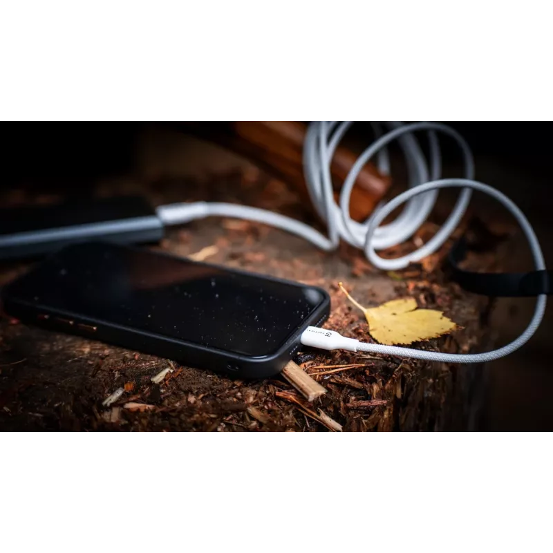 Tactical Stitch Thread Kabel USB-C/USB-C Weiß