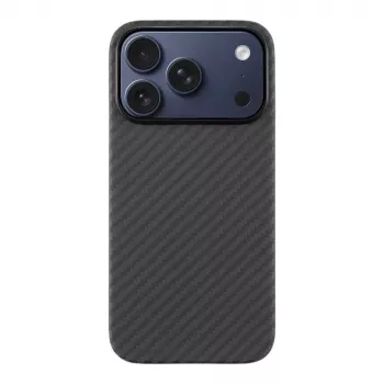 Taktische Rückabdeckung MagForce Aramid für Apple iPhone 17 Pro Schwarz