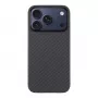 Taktische Rückabdeckung MagForce Aramid für Apple iPhone 17 Pro Schwarz