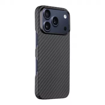 Taktische Rückabdeckung MagForce Aramid für Apple iPhone 17 Pro Schwarz