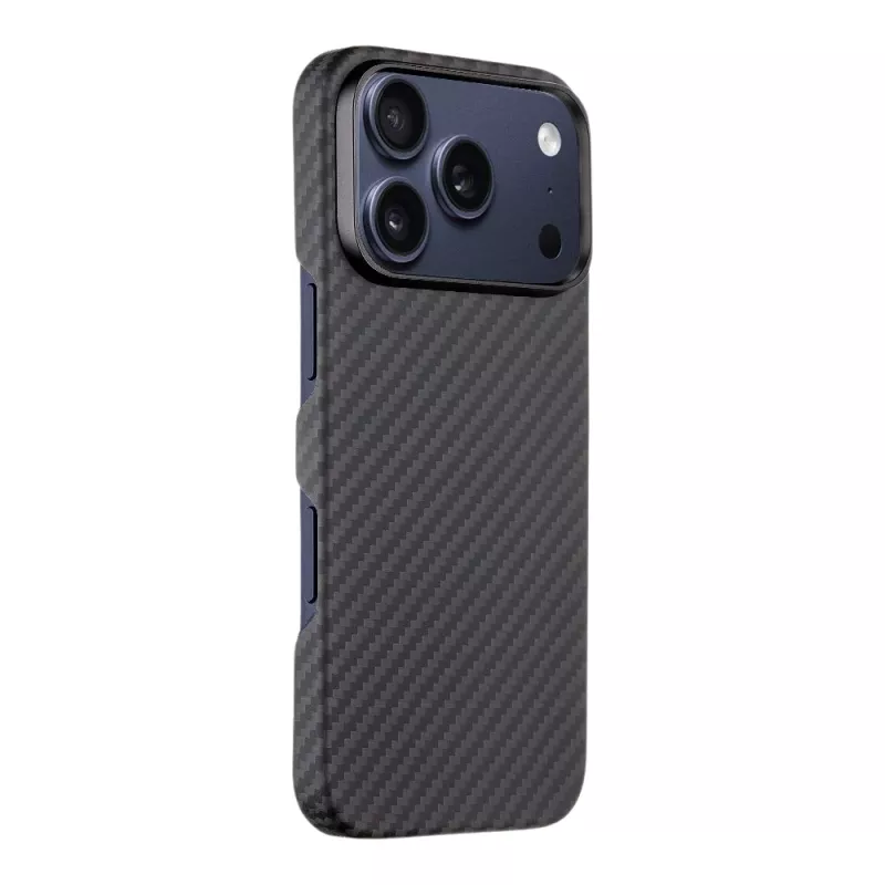 Taktische Rückabdeckung MagForce Aramid für Apple iPhone 17 Pro Schwarz