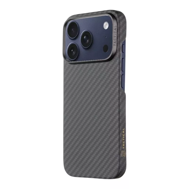 Taktische Rückabdeckung MagForce Aramid für Apple iPhone 17 Pro Schwarz