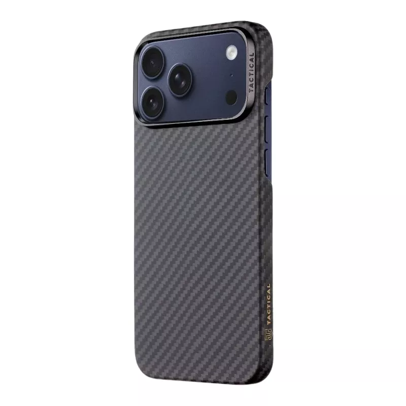 Tactical Back Cover MagForce Aramid für Apple iPhone 17 Pro Max Schwarz