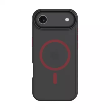 Tactical Back Cover MagForce Hyperstealth 2.0 für iPhone Air, Schwarz/Rot