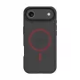 Tactical Back Cover MagForce Hyperstealth 2.0 für iPhone Air, Schwarz/Rot