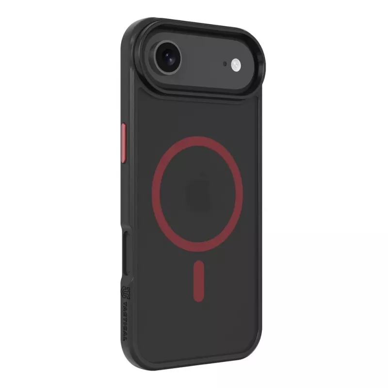 Tactical Back Cover MagForce Hyperstealth 2.0 für iPhone Air, Schwarz/Rot