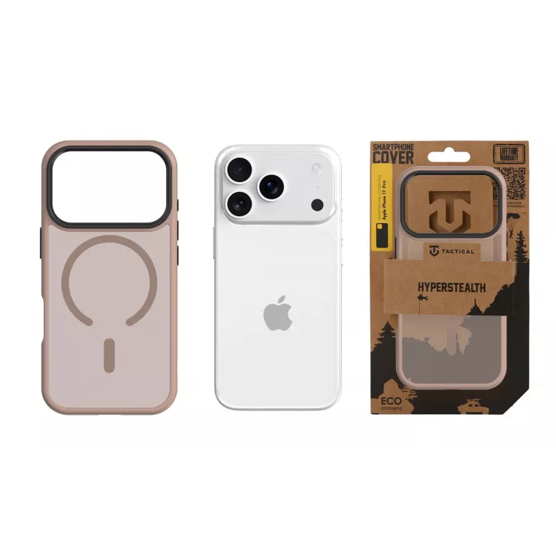 Tactical Back Cover MagForce Hyperstealth für iPhone 17 Pro - Stealth Black