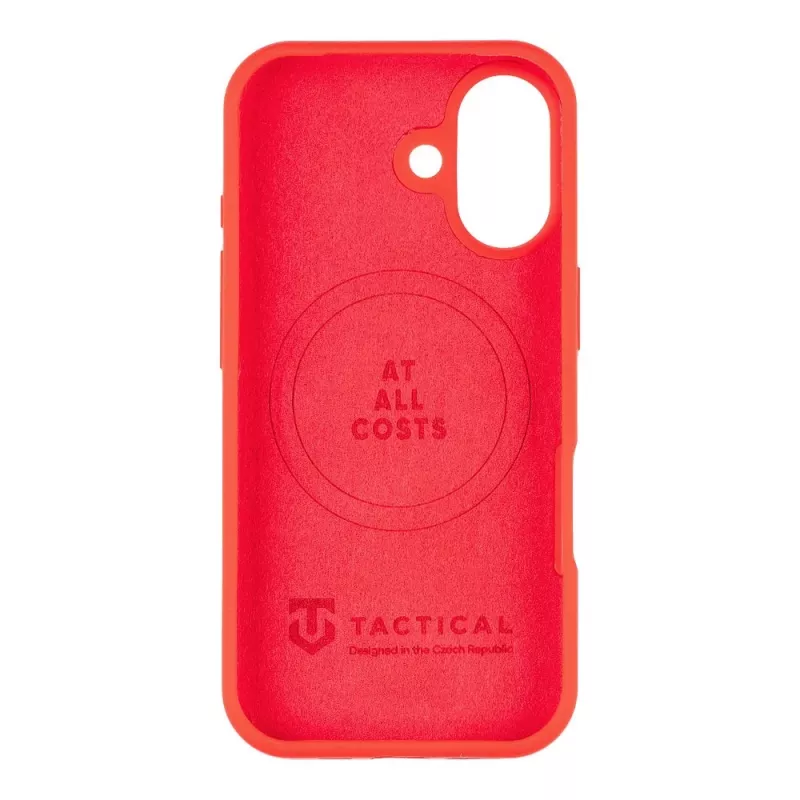 Tactical Back Cover MagForce Velvet Smoothie für Apple iPhone 17 – Chilli Red