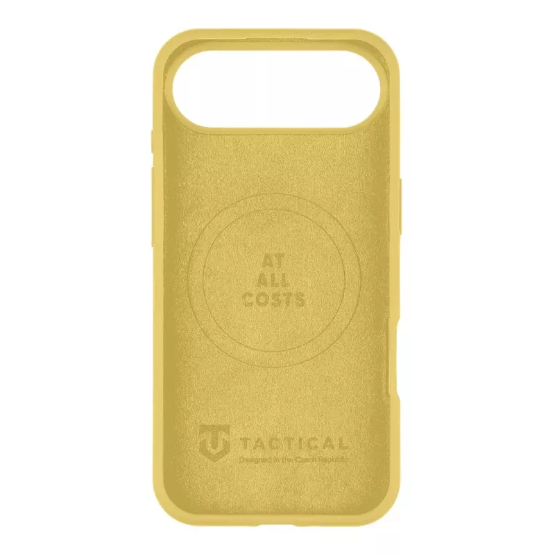 Tactical Back Cover MagForce Velvet Smoothie für Apple iPhone 17 Air - Banana Yellow