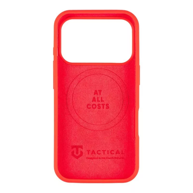 Tactical MagForce Velvet Smoothie Back Cover für iPhone 17 Pro - Chilli Red
