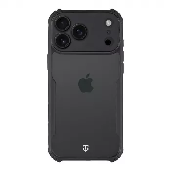 Tactical Back Cover Quantum Stealth für Apple iPhone 17 Pro Max Clear/Black