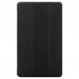 Tactical Book Cover Tri Fold für Samsung Galaxy Tab A9 8,7 Zoll Schwarz