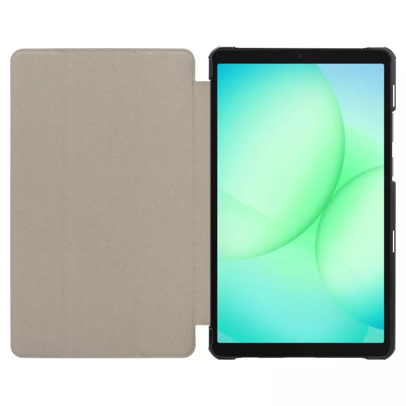 Tactical Book Cover Tri Fold für Samsung Galaxy Tab A9 8,7 Zoll Schwarz