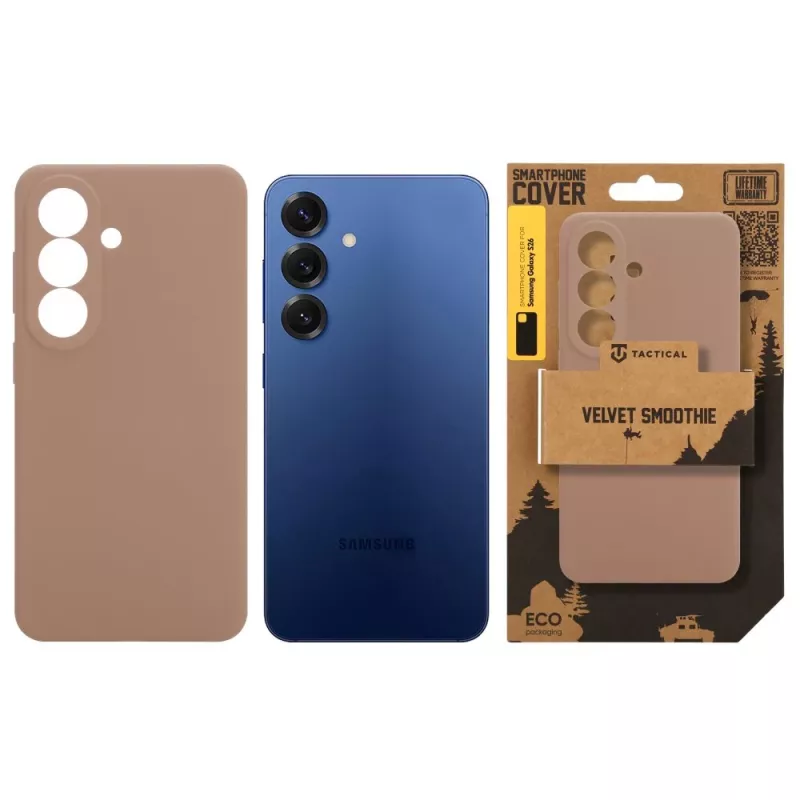 Tactical Back Cover Velvet Smoothie für Samsung Galaxy S26 - Schwarz