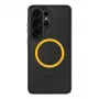 Taktische Rückseitenabdeckung MagForce Hyperstealth 2.0 für Samsung Galaxy S26 Ultra, Schwarz/Gelb