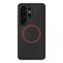 Taktische Rückseitenabdeckung MagForce Hyperstealth 2.0 für Samsung Galaxy S26 Ultra, Schwarz/Rot