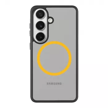 Taktische Rückseitenabdeckung MagForce Hyperstealth 2.0 für Samsung Galaxy S26, Schwarz/Gelb