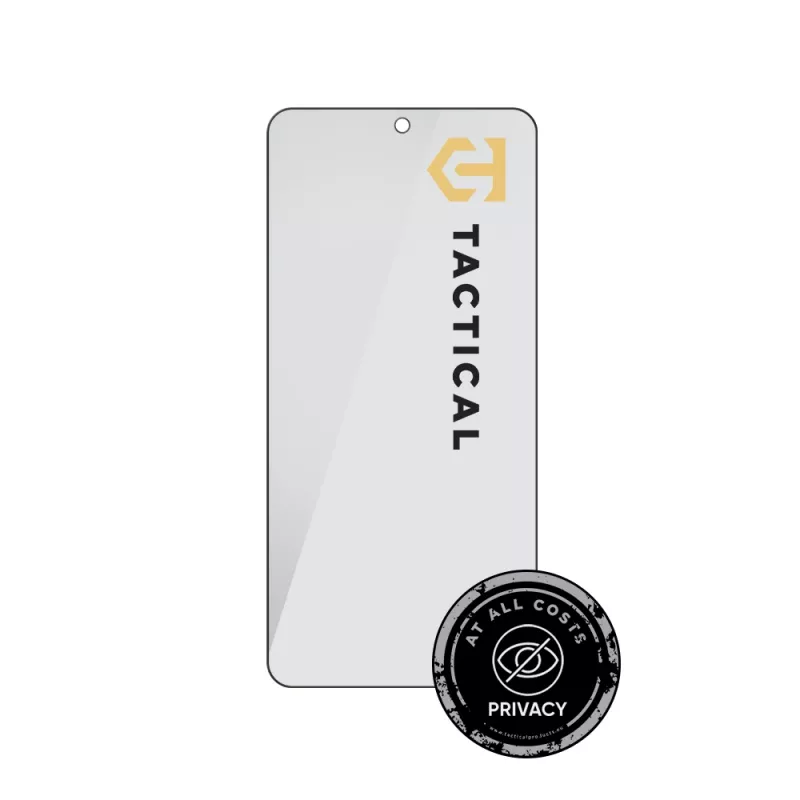 Tactical Glass Shield Privacy Stealth 5D für Samsung Galaxy S26 Schwarz