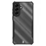 Tactical Rückseitige Abdeckung Quantum Stealth Galaxy A57 Transparent/Schwarz