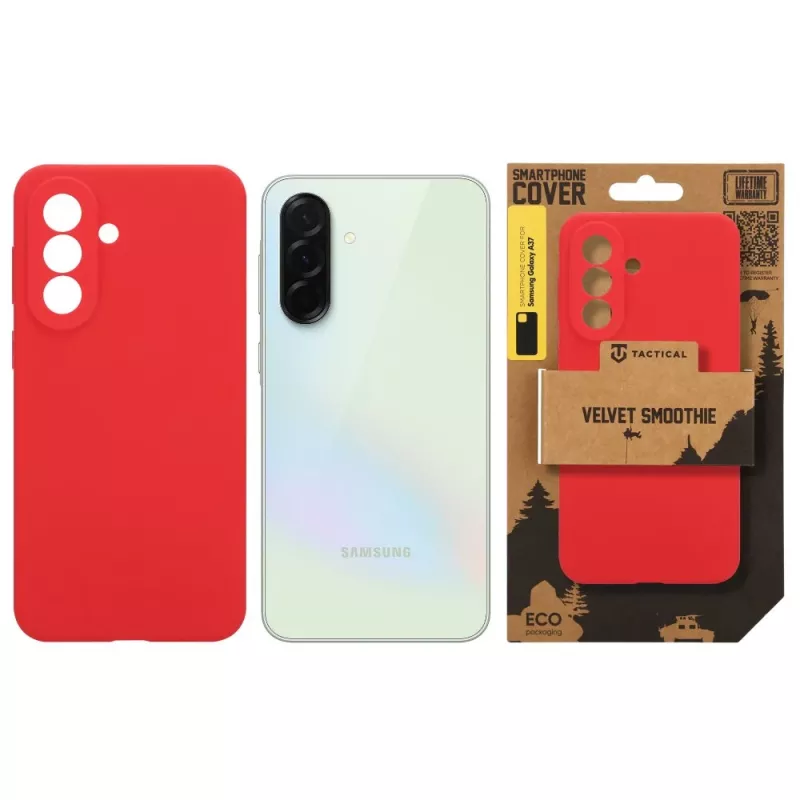 Tactical Back Cover Velvet Smoothie für Samsung Galaxy A37 - Chilli Red
