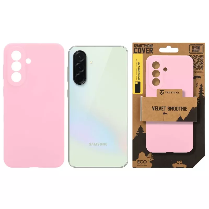Tactical Back Cover Velvet Smoothie für Samsung Galaxy A37 5G Pink Panther