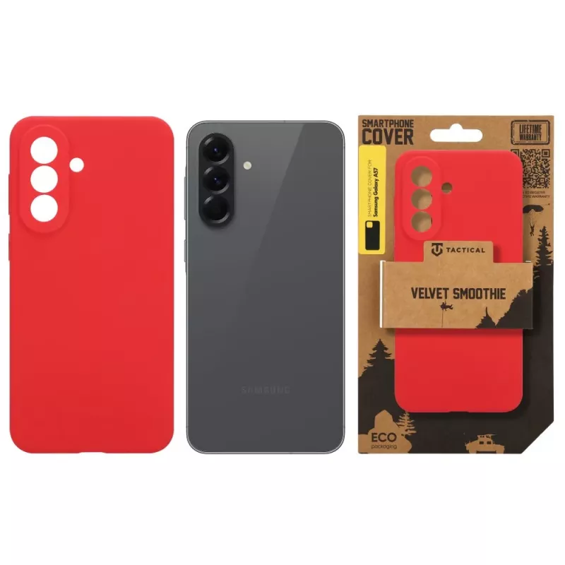 Tactical Back Cover Velvet Smoothie für Samsung Galaxy A57 - Chilirot