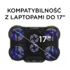 Rampage PROTE R6 Laptop-Kühlständer, 10-17 Zoll, RGB
