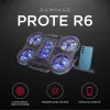 Rampage PROTE R6 Laptop-Kühlständer, 10-17 Zoll, RGB