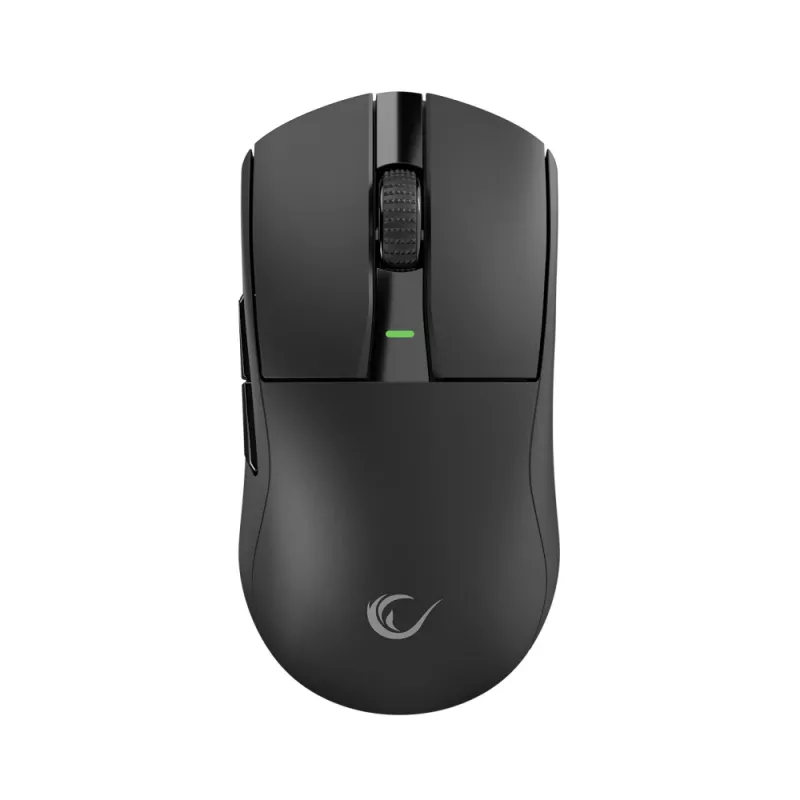 Rampage Zenith Pro Black Wireless Gaming Mouse 26000 DPI PAW3395 4KHz Tri-Mode Black