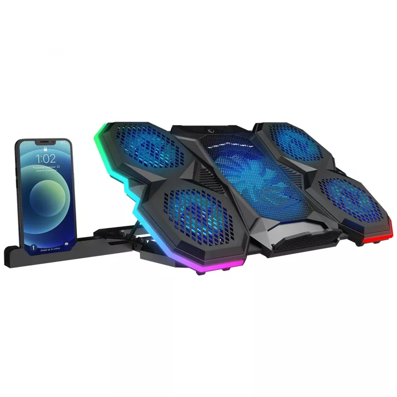 Rampage X-RANGER 9-17 RGB Adjustable Laptop Cooling Pad