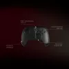 Rampage Hydra Pro Pad Wireless RGB 2.4G Hall Effect Controller mit magnetischen Triggern, Schwarz