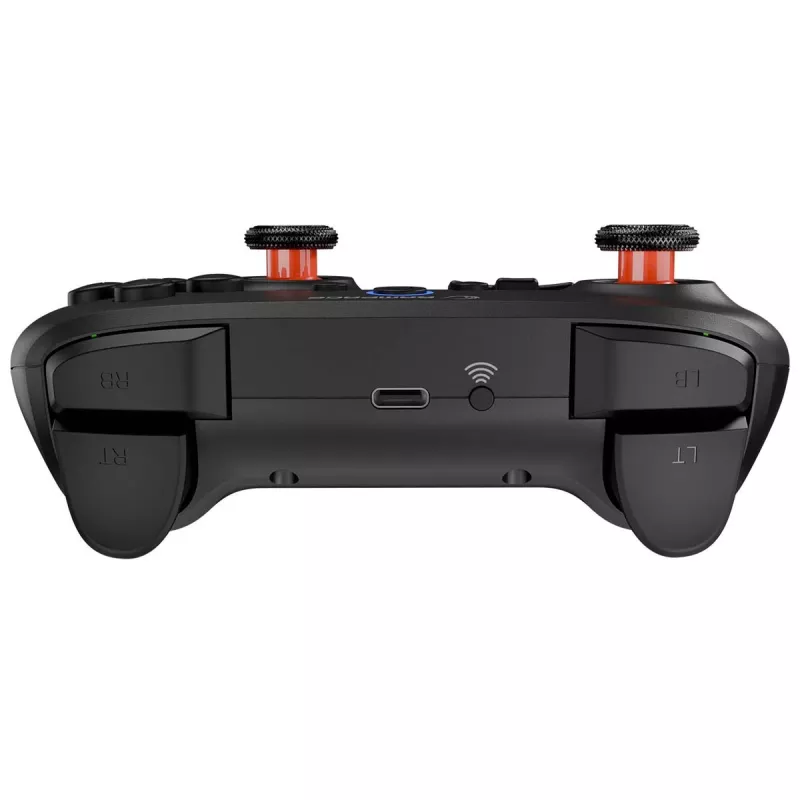Rampage Hydra Pro Pad Wireless RGB 2.4G Hall Effect Controller mit magnetischen Triggern, Schwarz