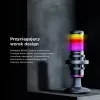 Rampage Bemol RGB USB-C Gaming-Mikrofon, Schwarz