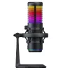 Rampage Bemol RGB USB-C Gaming-Mikrofon, Schwarz