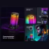 Rampage Bemol RGB USB-C Gaming-Mikrofon, Schwarz