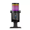 Rampage Diyez RGB USB-C Gaming-Mikrofon, Schwarz