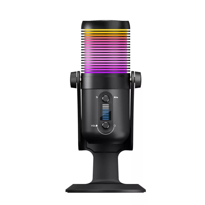 Rampage Diyez RGB USB-C Gaming-Mikrofon, Schwarz