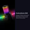 Rampage Diyez RGB USB-C Gaming-Mikrofon, Schwarz