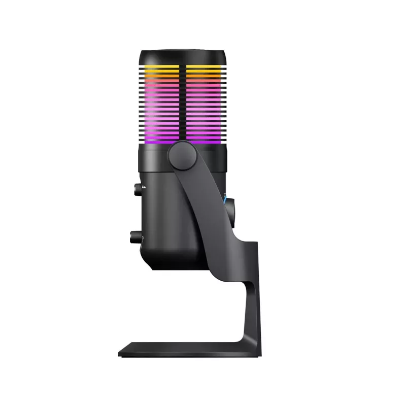 Rampage Diyez RGB USB-C Gaming-Mikrofon, Schwarz